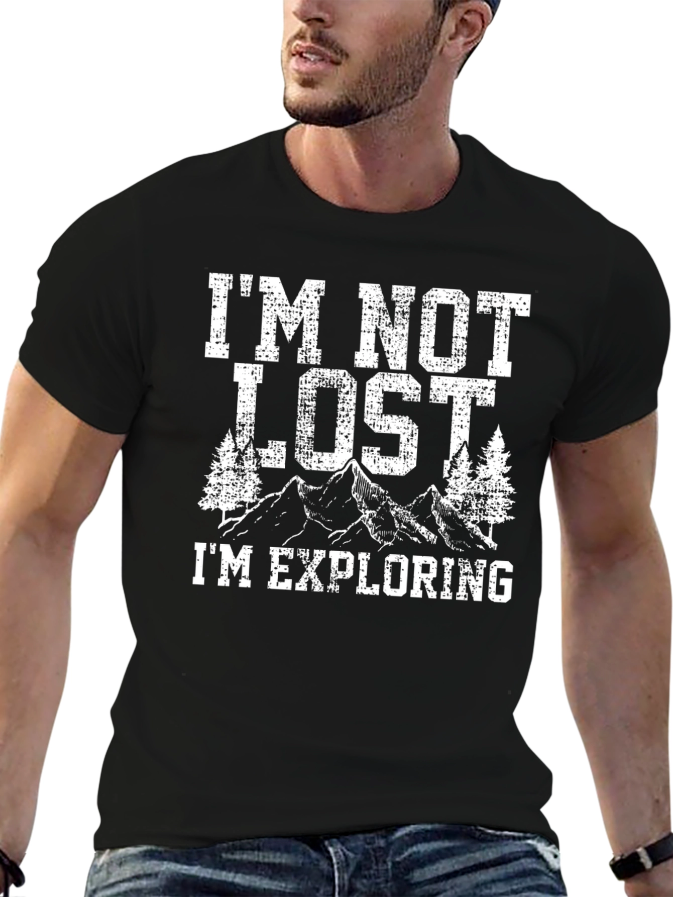 Im Not Lost Im Exploring Graphic Tee