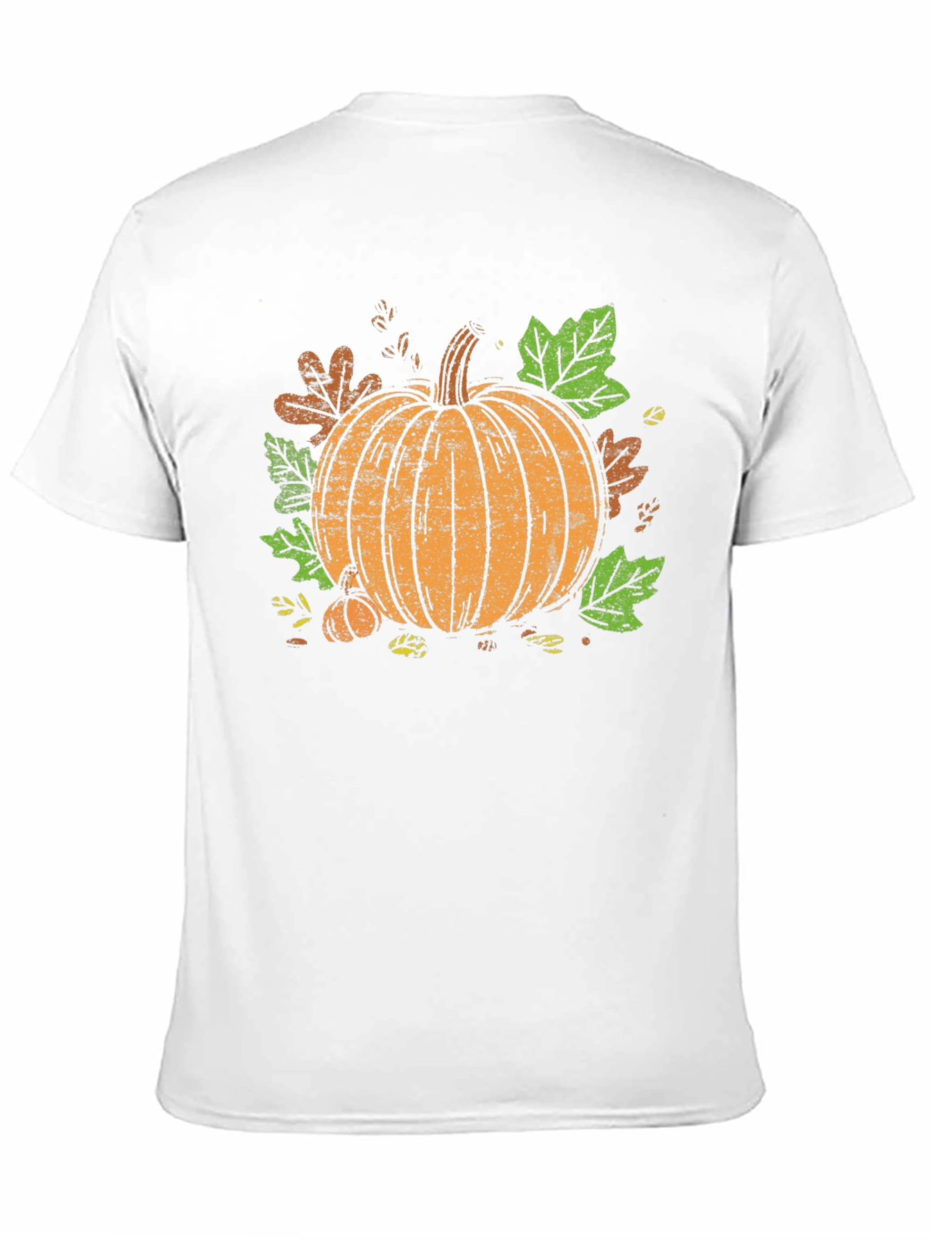 Fall Harvest Pumpkin T-Shirt - Festive Autumn Design