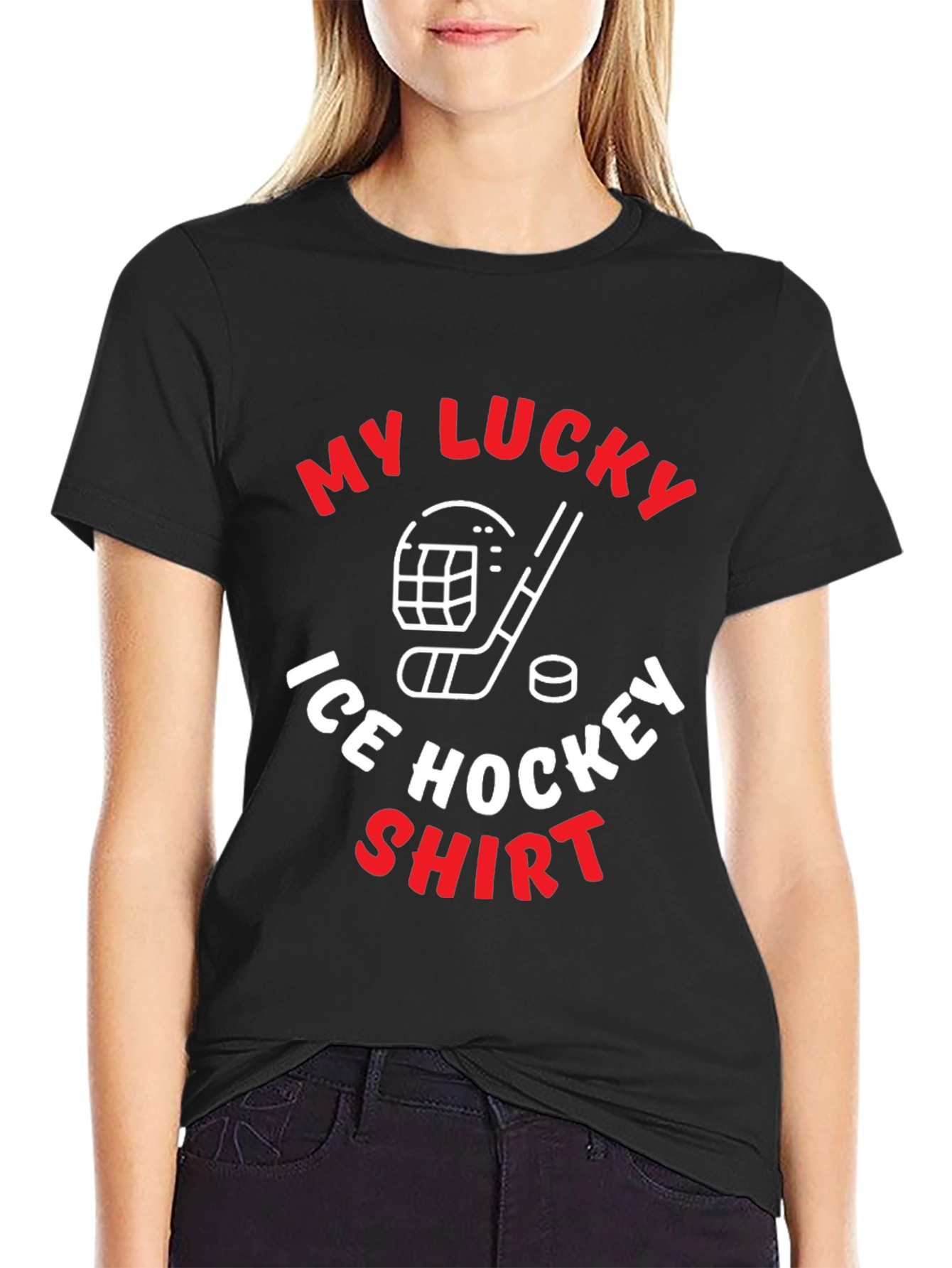 My Lucky Ice Hockey Shirt - Graphic Tee