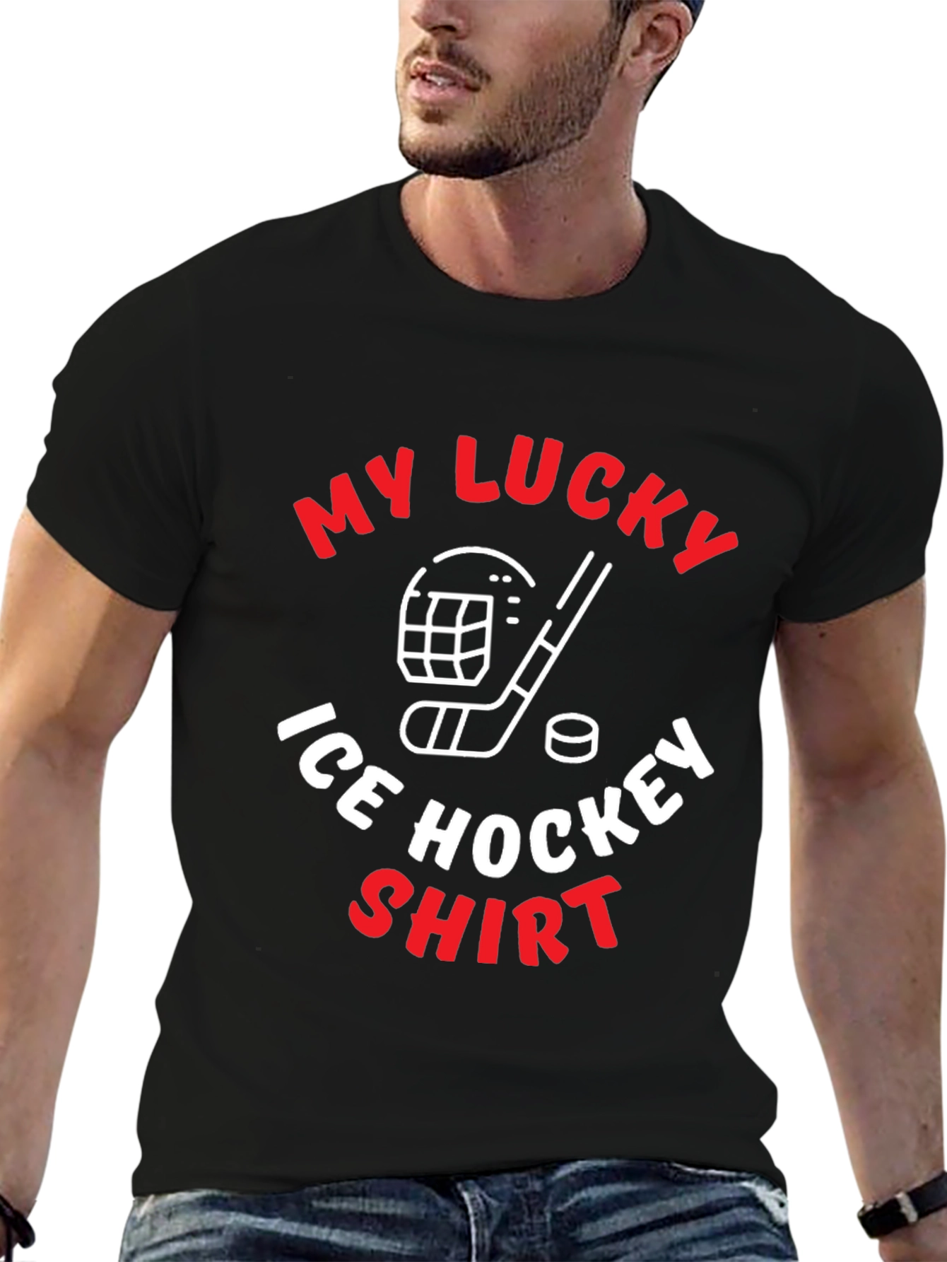 My Lucky Ice Hockey Shirt - Graphic Tee