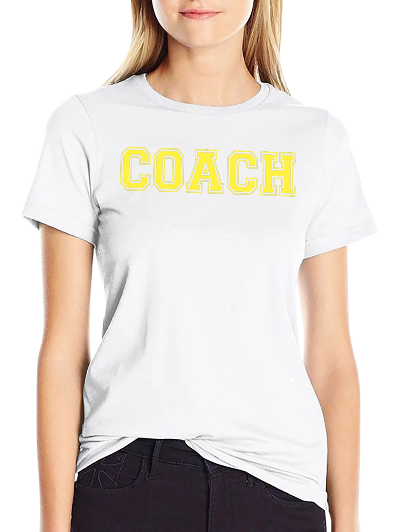 Coach T-Shirt - Classic Graphic Tee