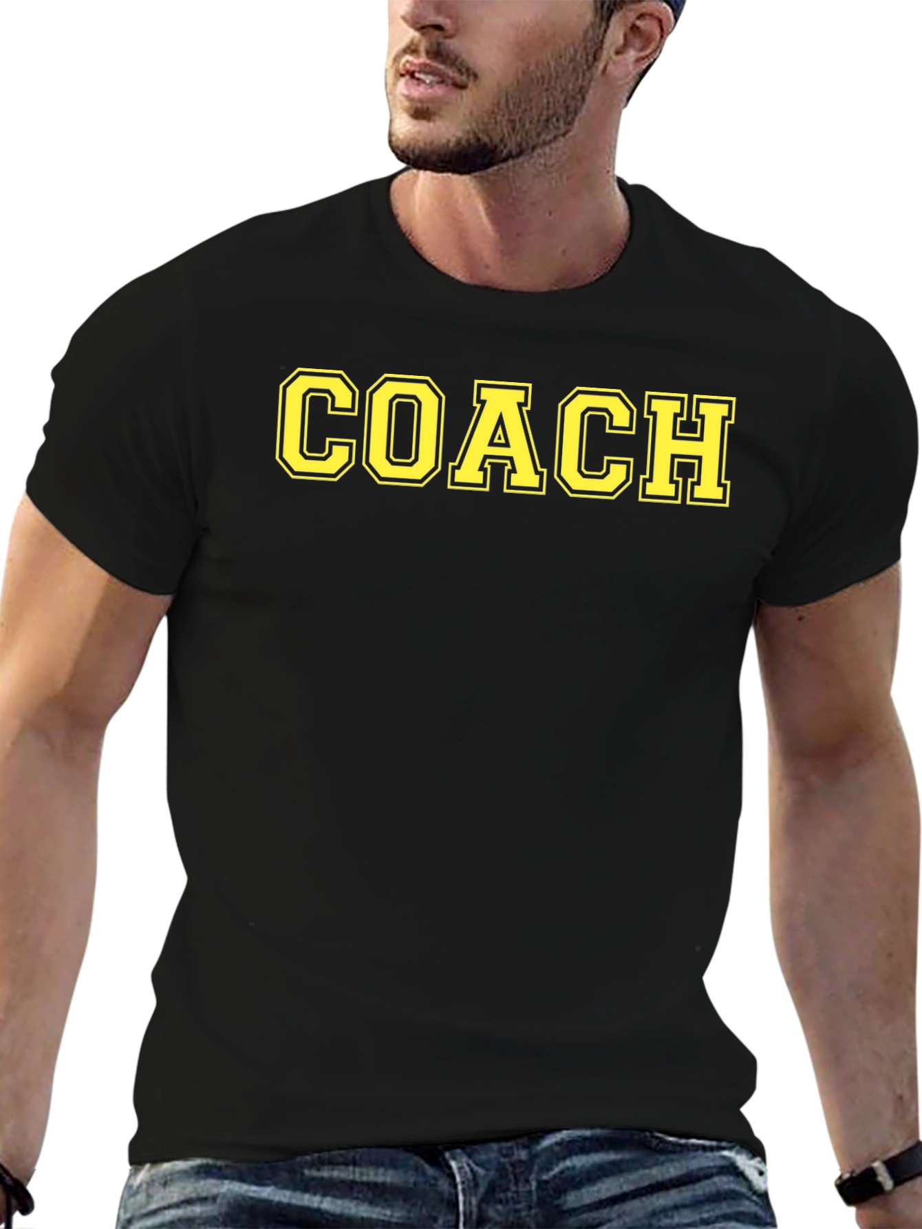 Coach T-Shirt - Classic Graphic Tee