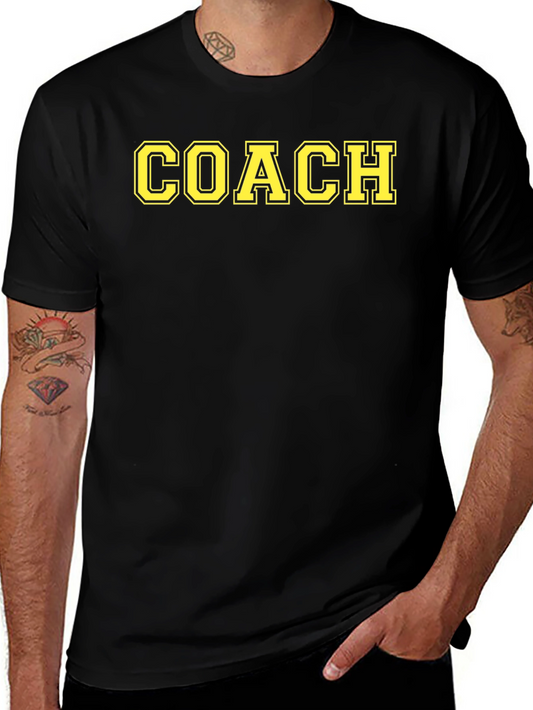 Coach T-Shirt - Classic Graphic Tee