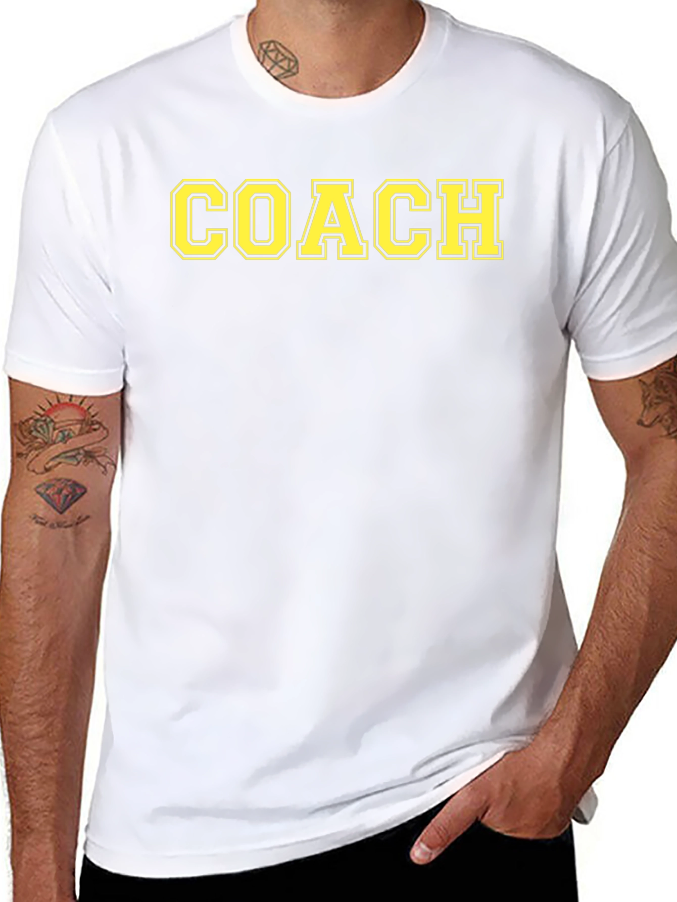 Coach T-Shirt - Classic Graphic Tee