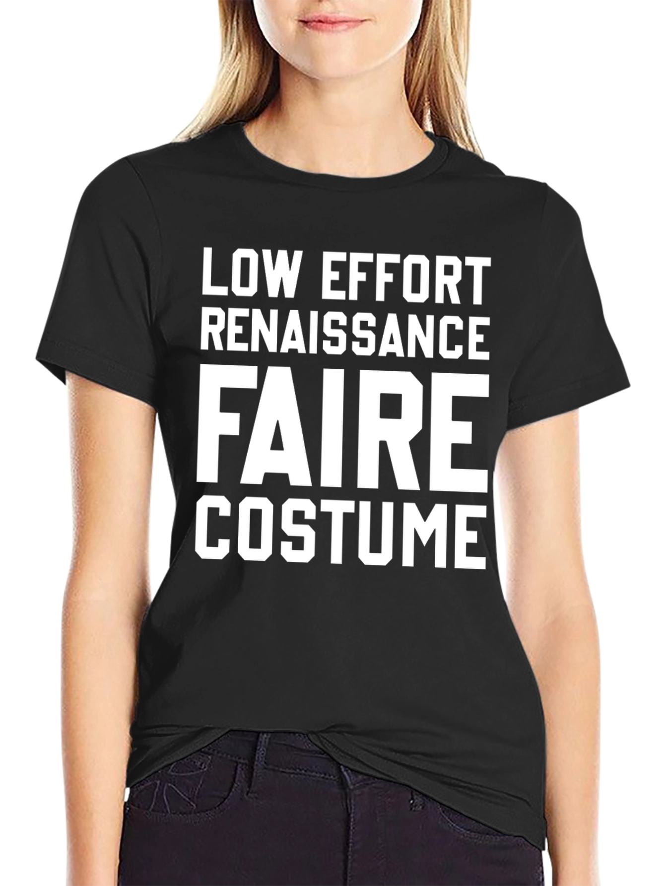 Low Effort Renaissance Faire Costume T-Shirt