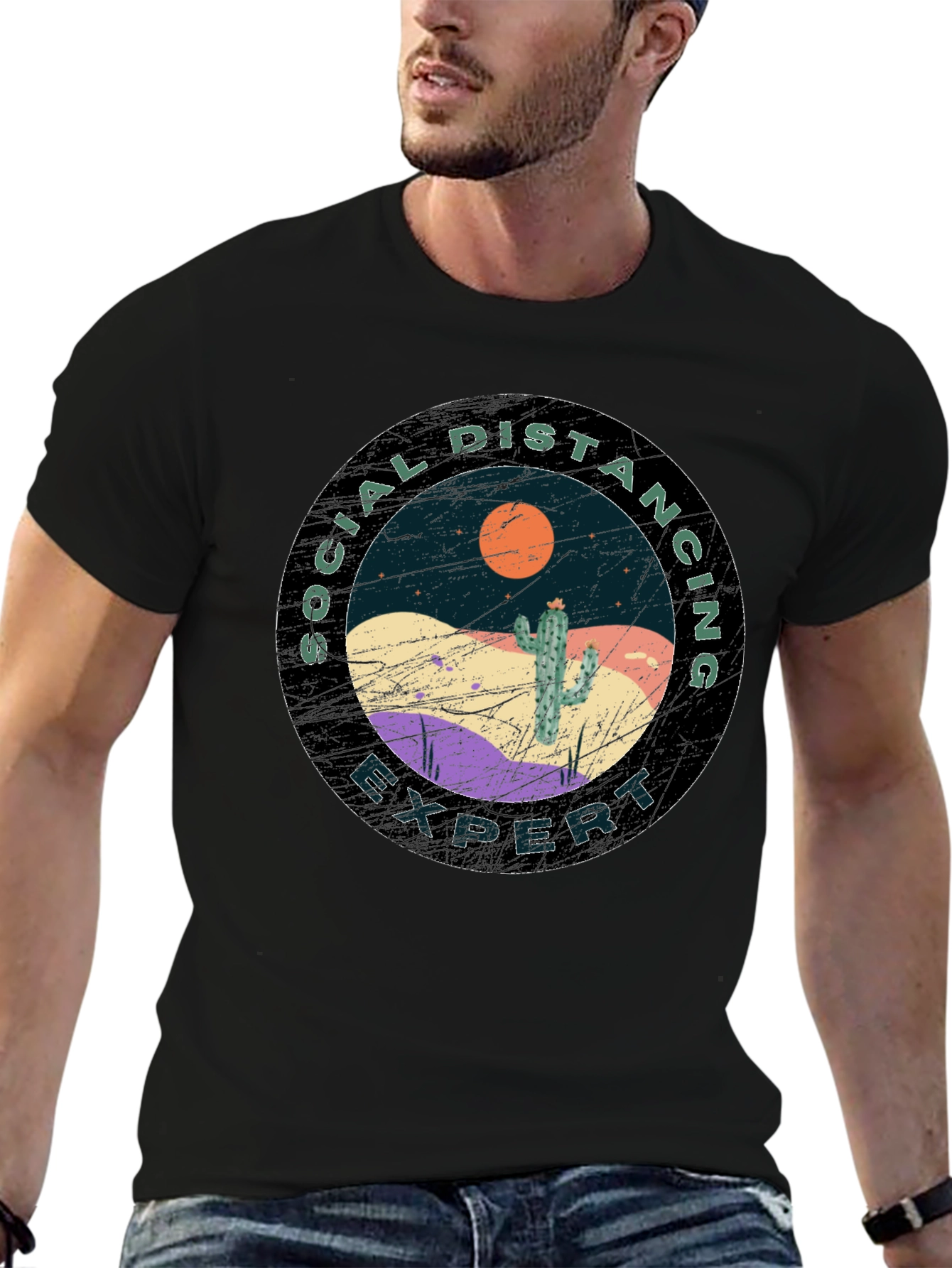 Social Distancing Expert T-Shirt
