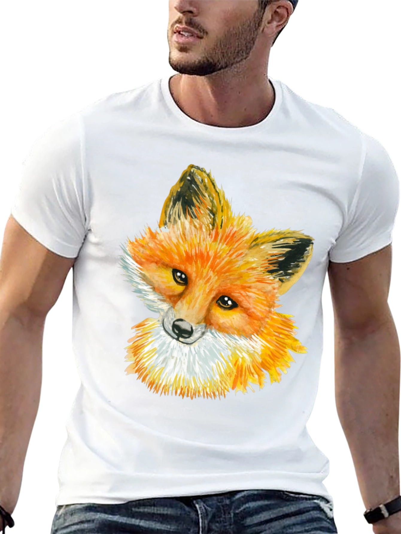 Fox Graphic Black Tee