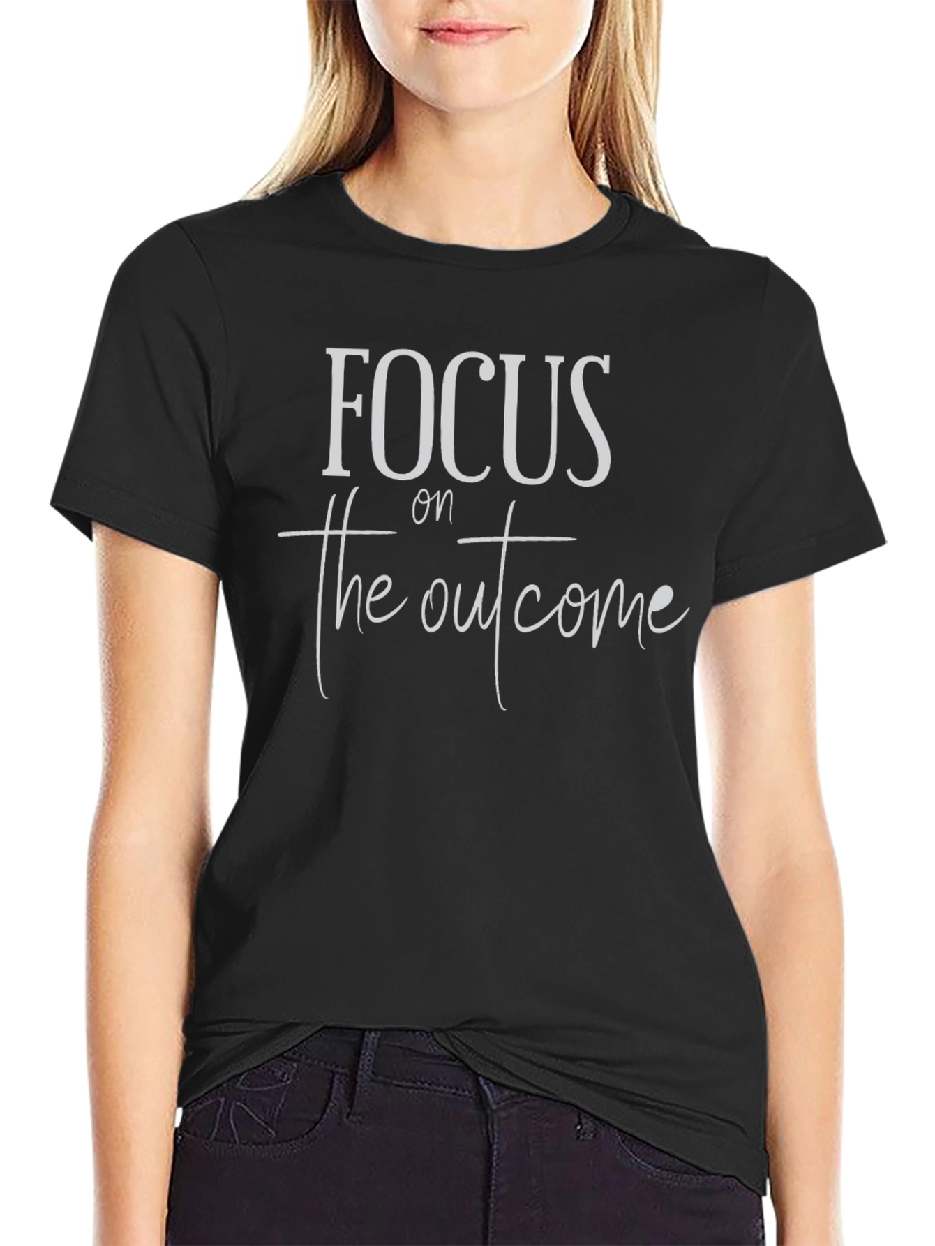 Focus on the Outcome Graphic Tee