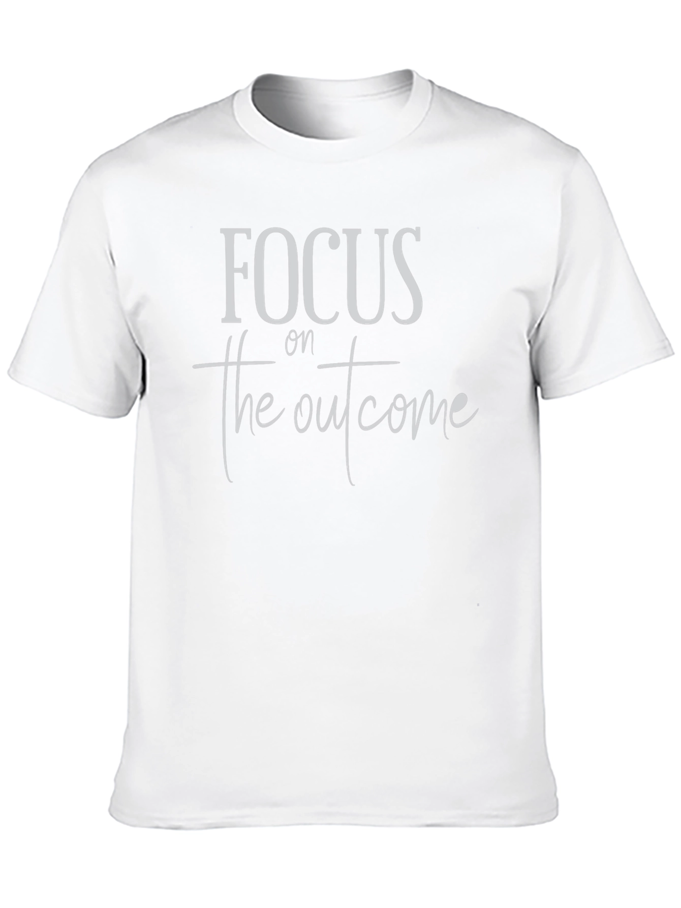 Focus on the Outcome Graphic Tee