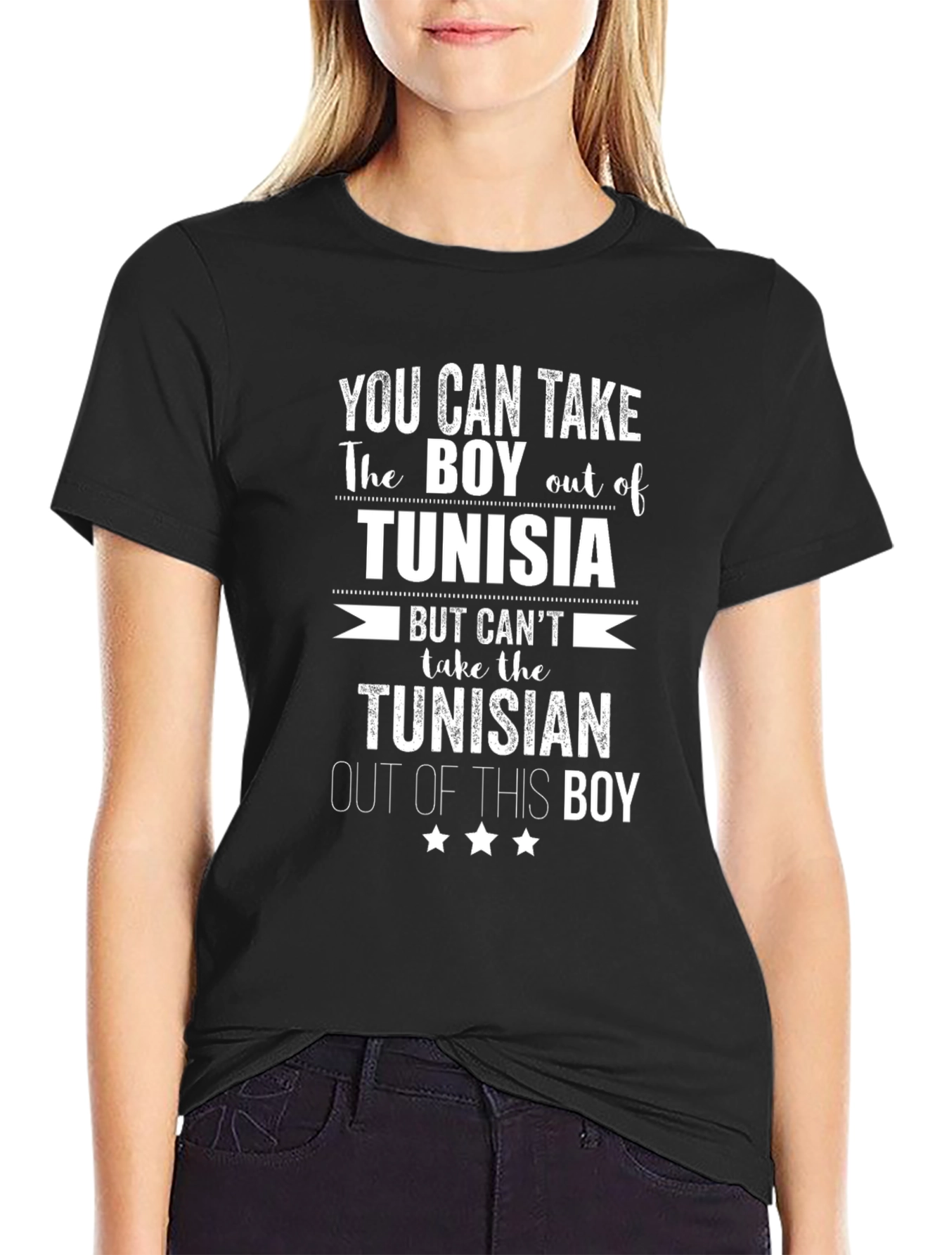 Tunisian Boy T-Shirt - Funny Graphic Tee