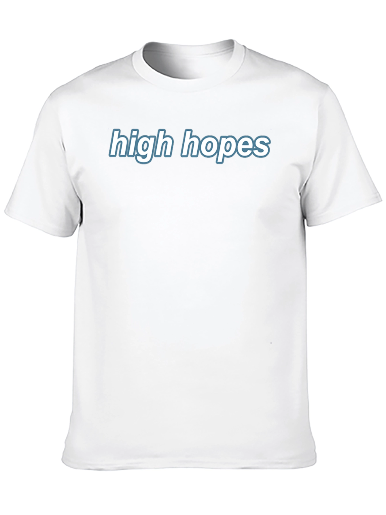 High Hopes Graphic Tee - Black Cotton Blend