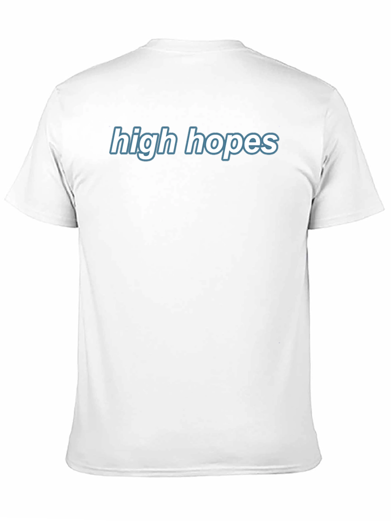 High Hopes Graphic Tee - Black Cotton Blend