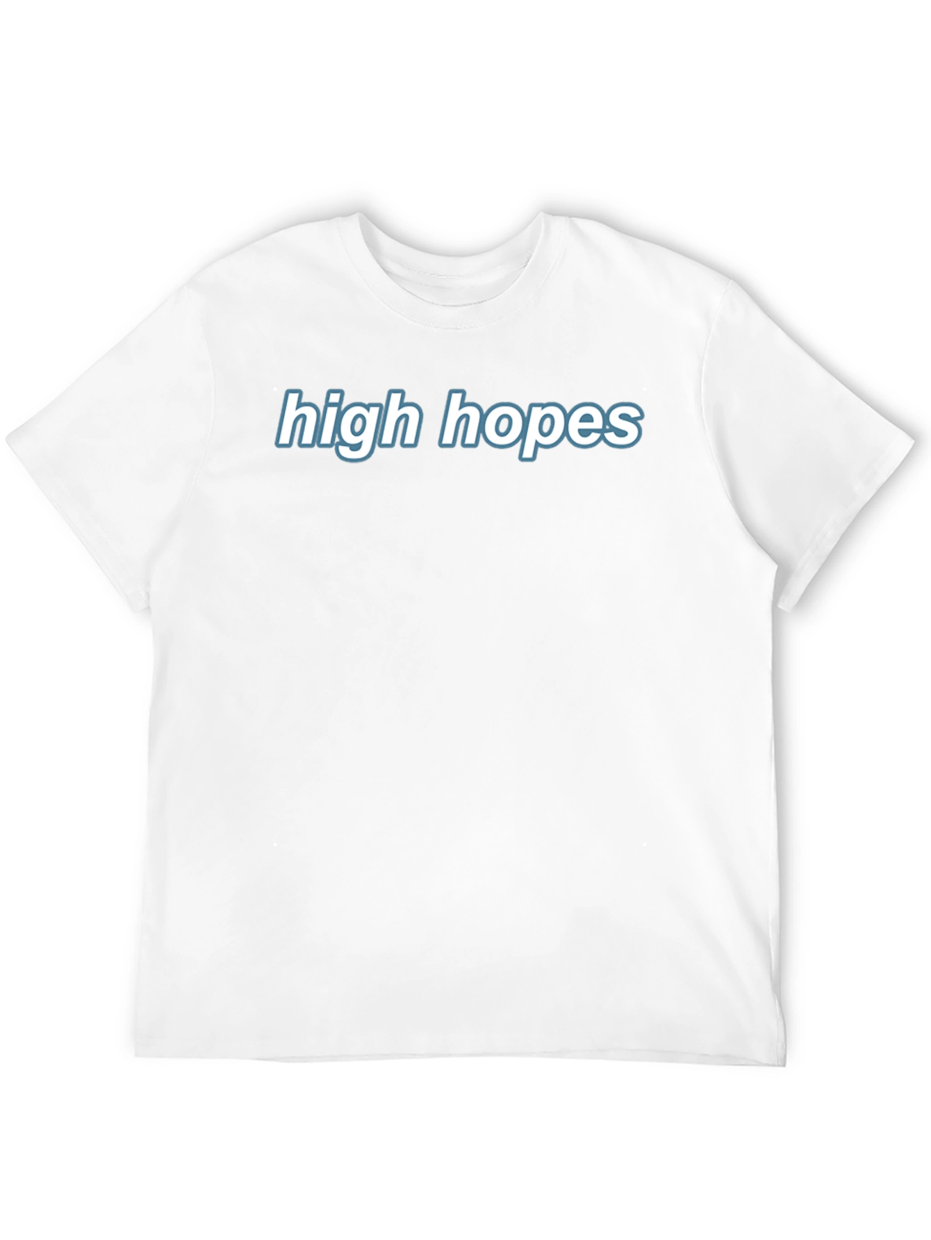 High Hopes Graphic Tee - Black Cotton Blend