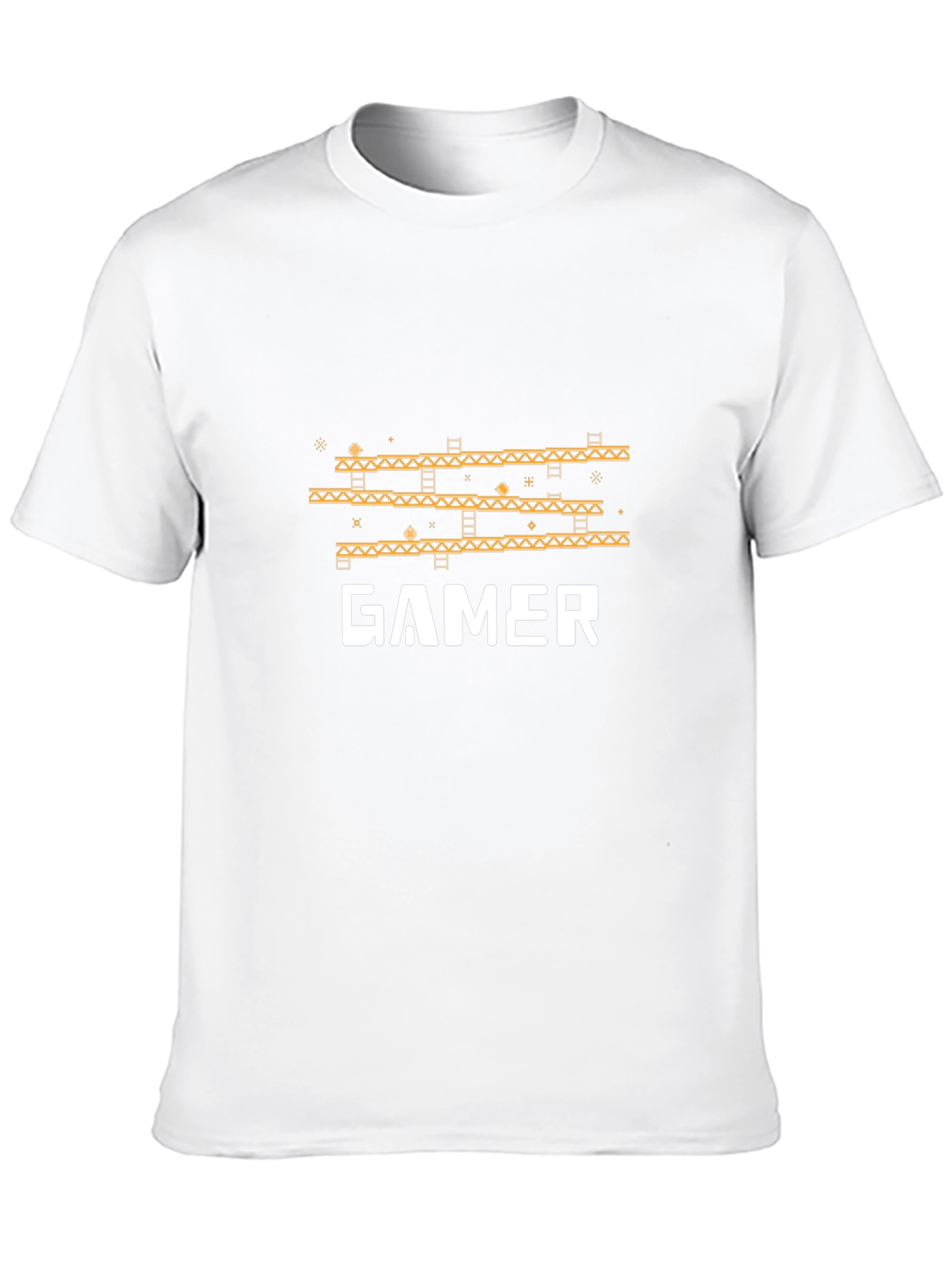 Retro Gamer T-Shirt - Pixelated Design