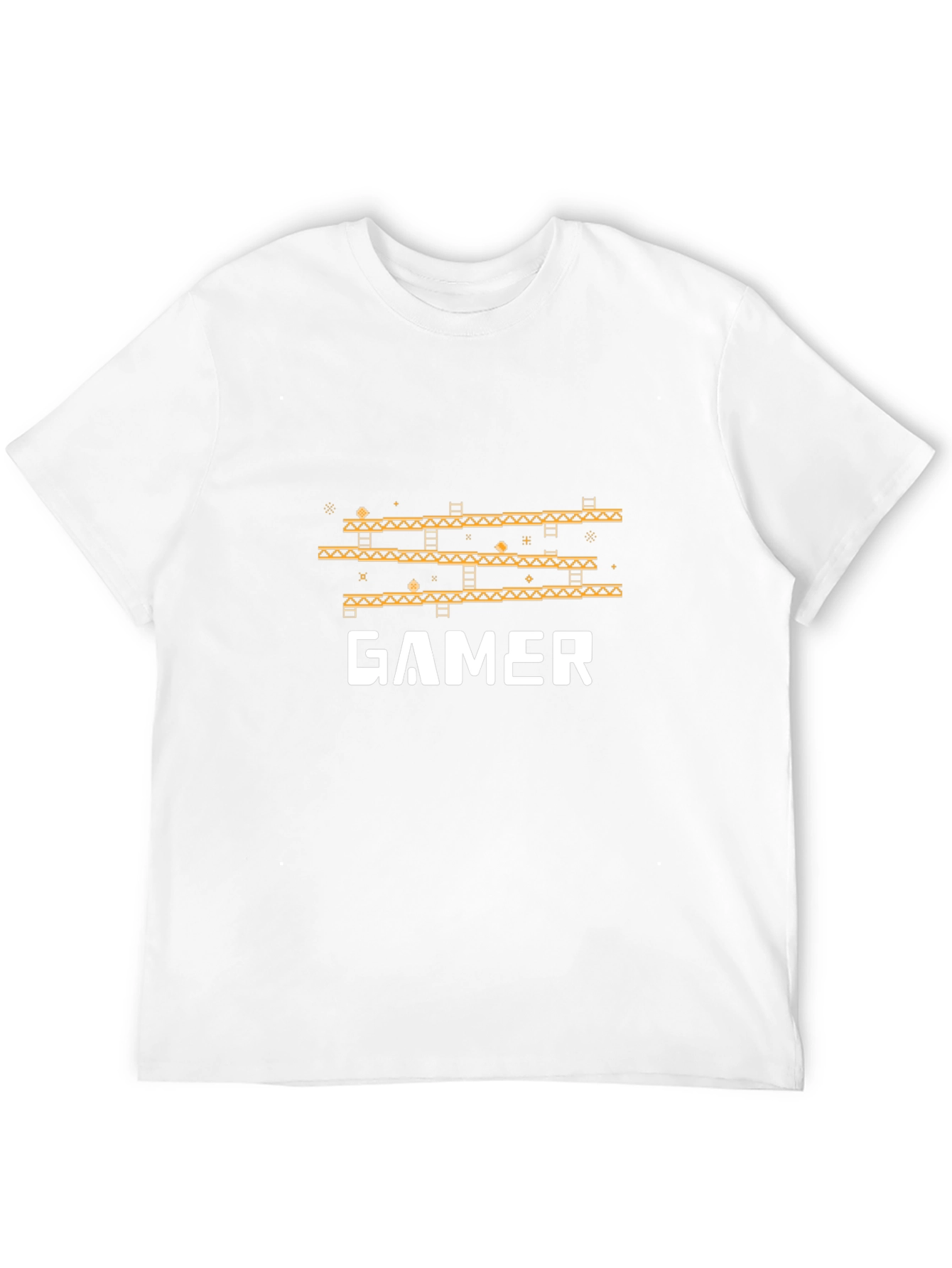 Retro Gamer T-Shirt - Pixelated Design
