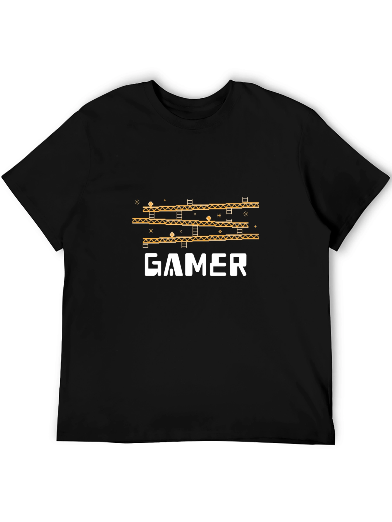 Retro Gamer T-Shirt - Pixelated Design