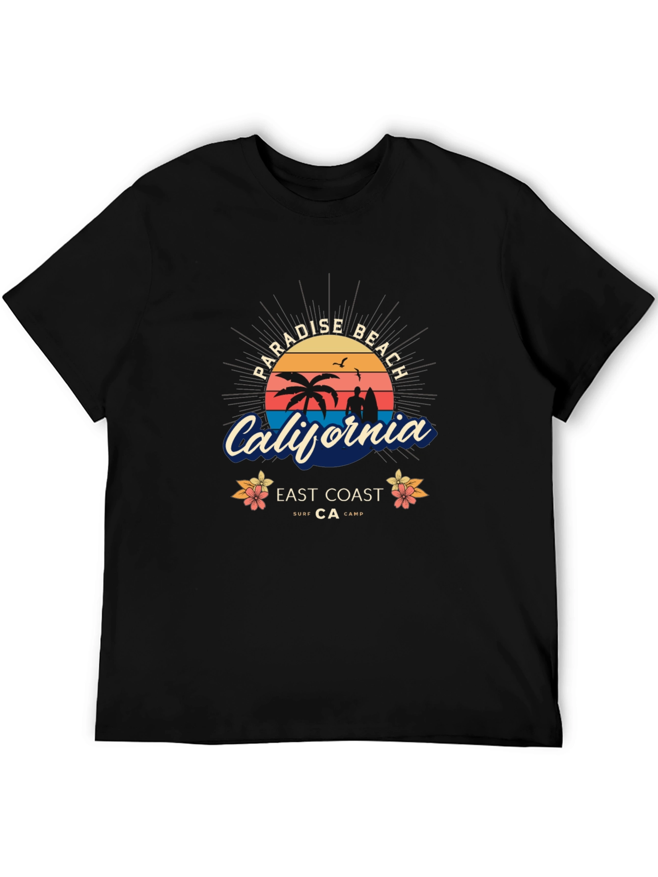 Paradise Beach California Surf T-Shirt