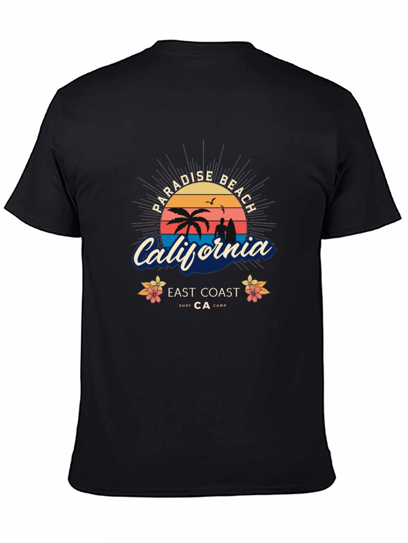 Paradise Beach California Surf T-Shirt