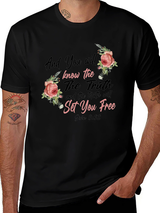 Inspirational Christian T-Shirt - John 8:32
