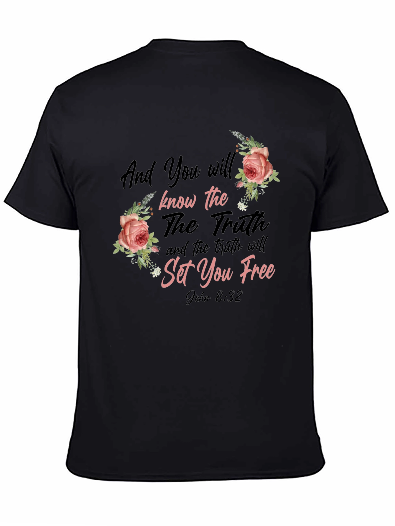 Inspirational Christian T-Shirt - John 8:32