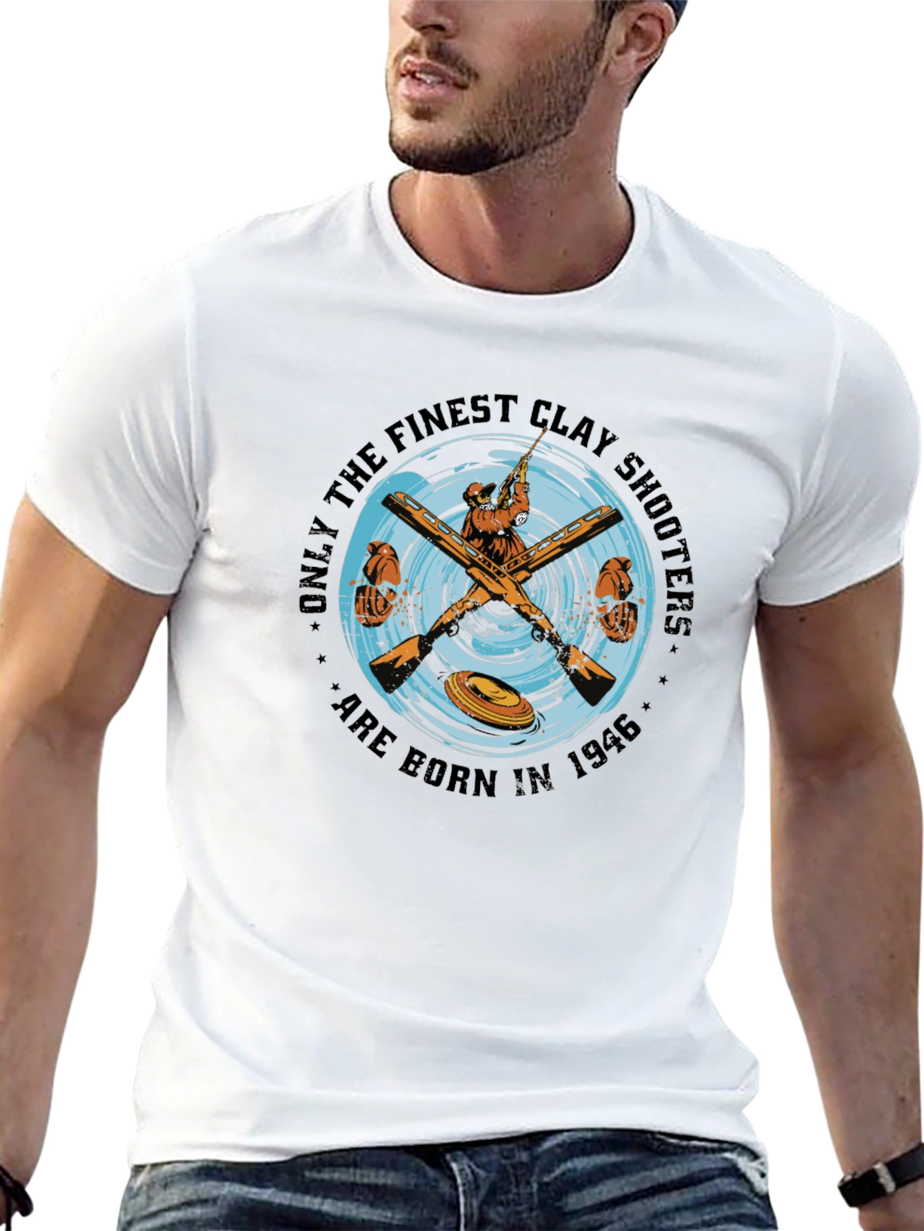 Finest Clay Shooters Born in 1946 T-Shirt