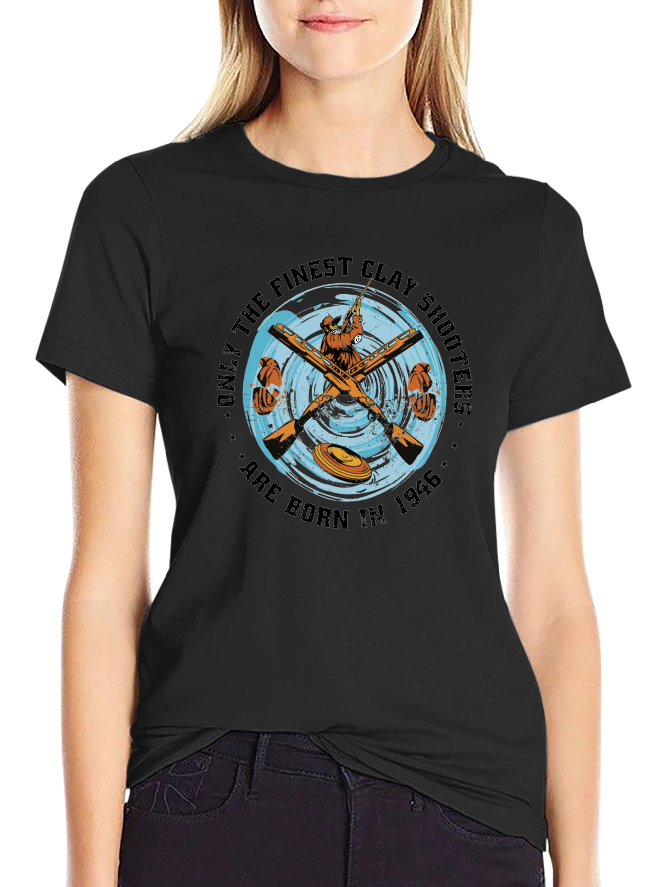 Finest Clay Shooters Born in 1946 T-Shirt