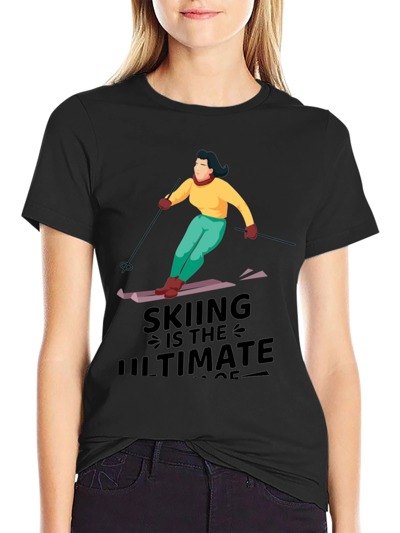 Skiing is the Ultimate T-Shirt