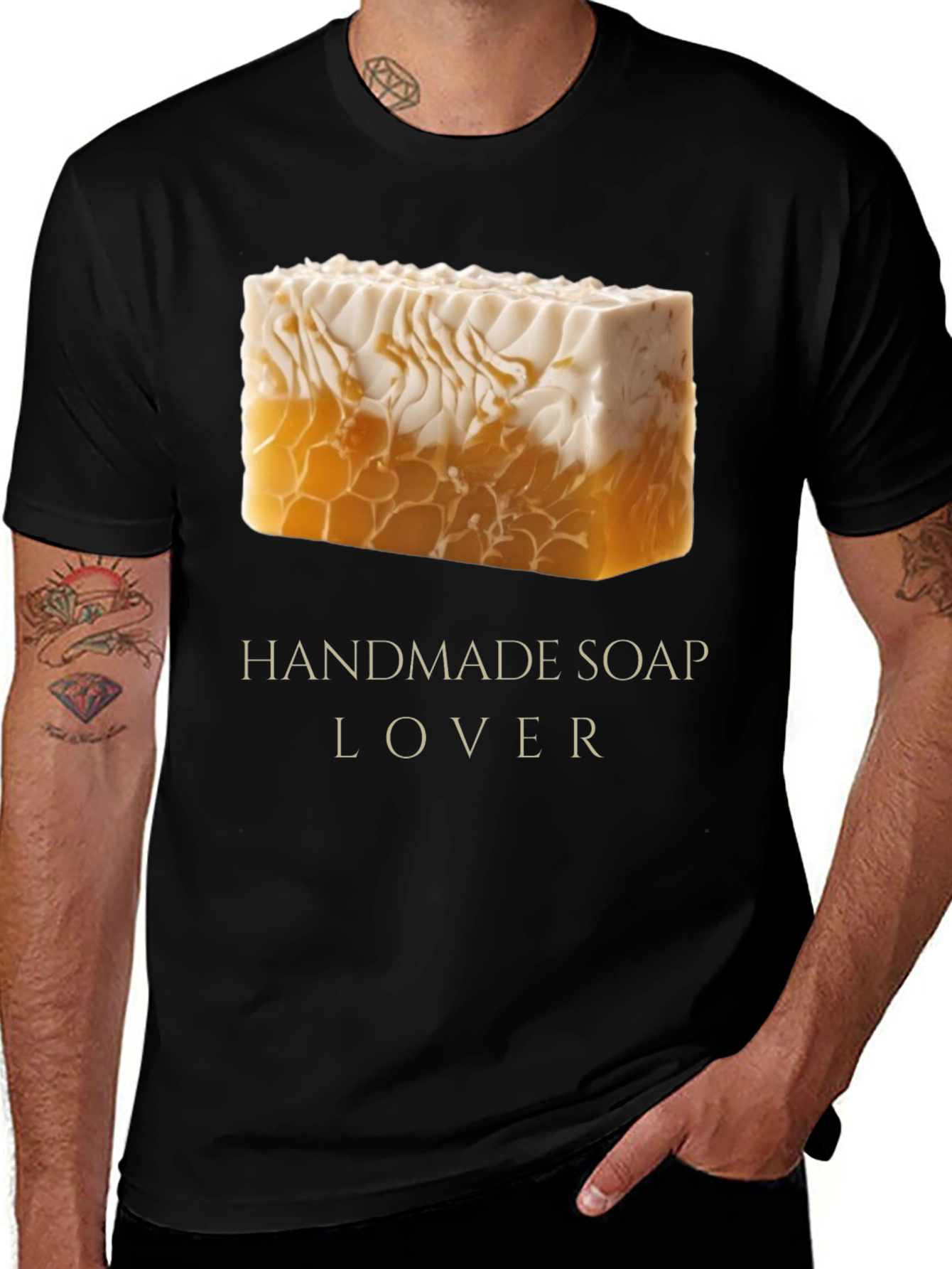 Handmade Soap Lover T-Shirt Unique Design