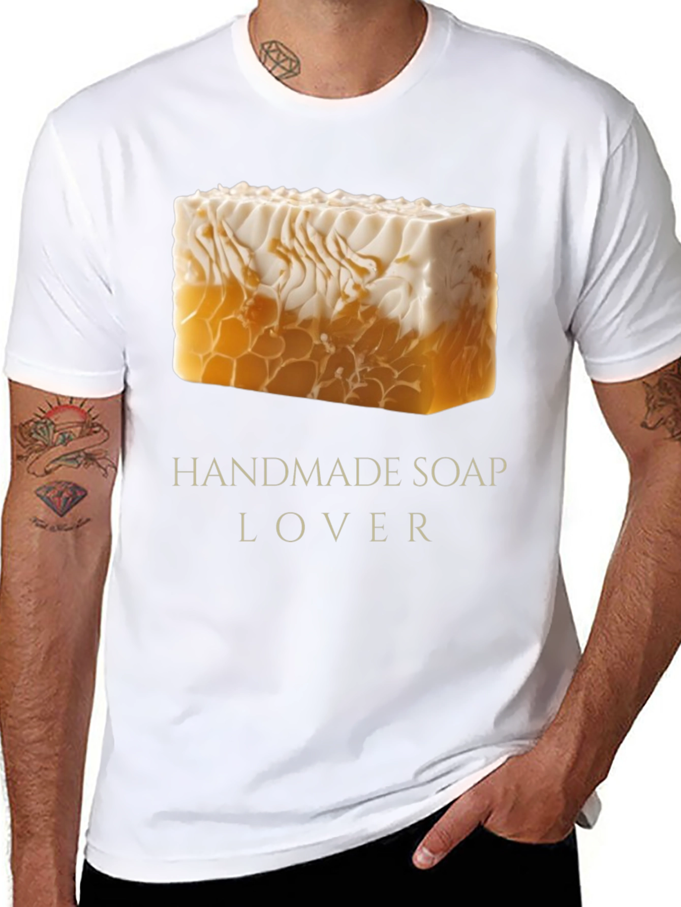 Handmade Soap Lover T-Shirt Unique Design