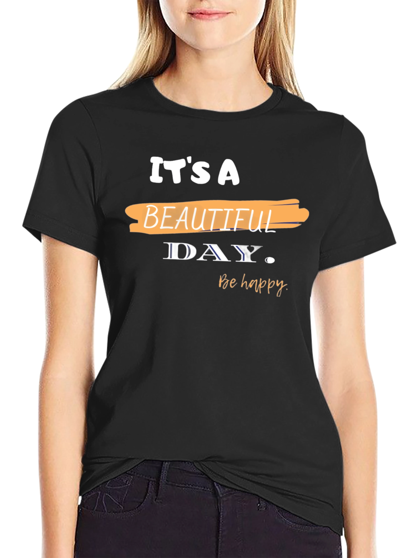 Its A Beautiful Day Graphic Tee - Positive Vibes