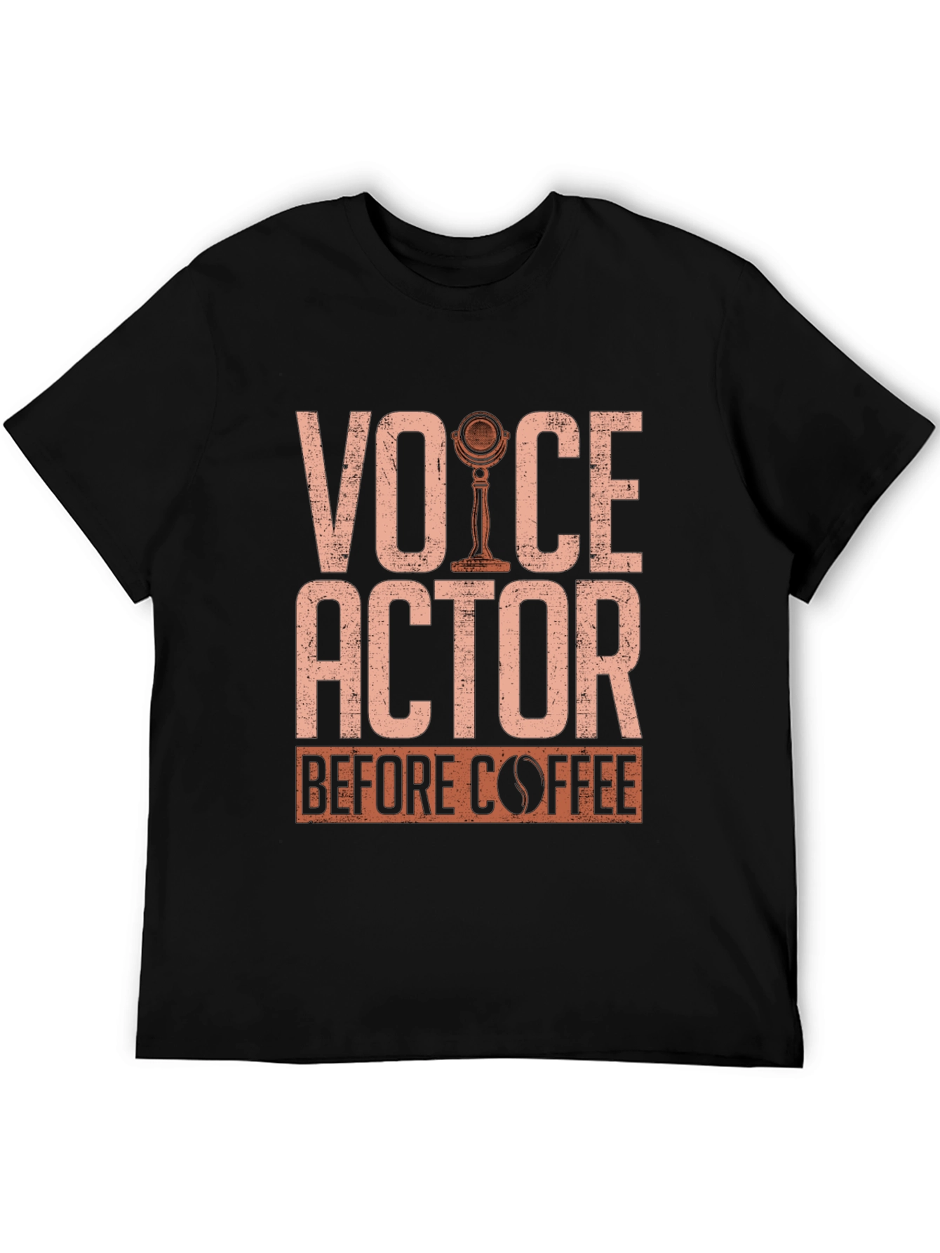 Voice Actor Before Coffee T-Shirt