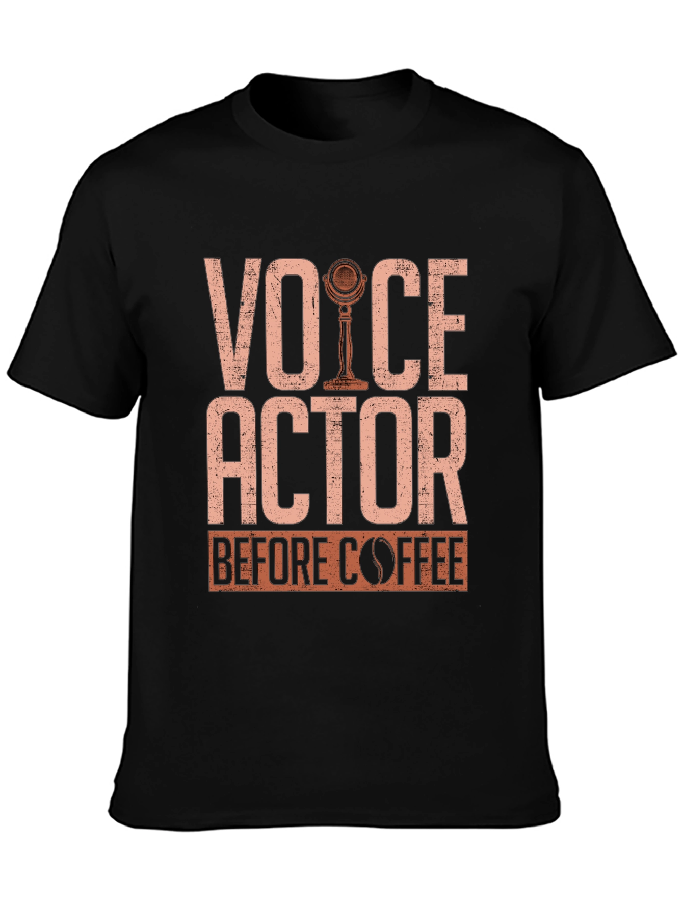 Voice Actor Before Coffee T-Shirt