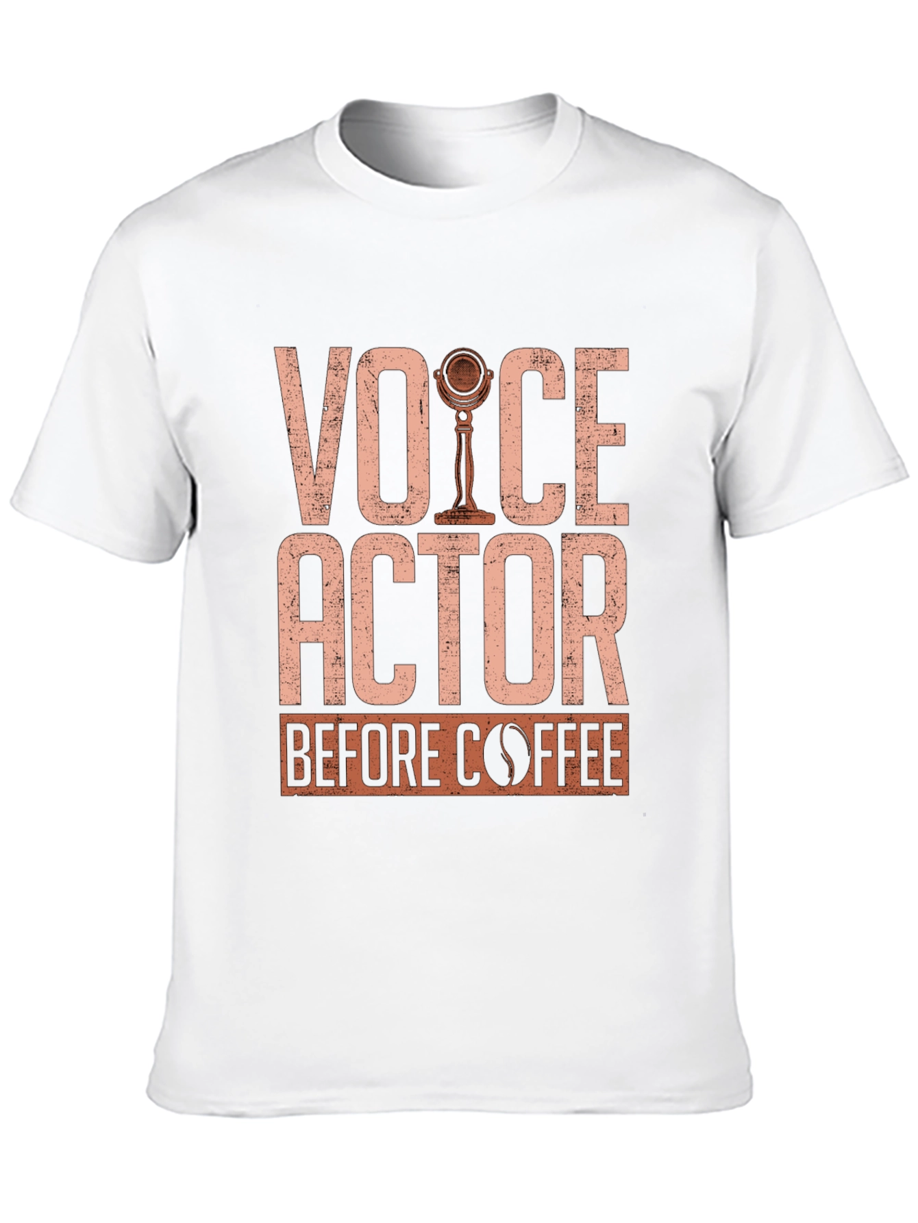 Voice Actor Before Coffee T-Shirt