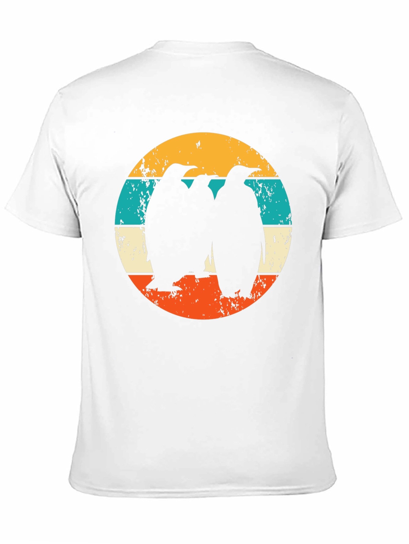 Retro Penguin T-Shirt - Cool Graphic Tee