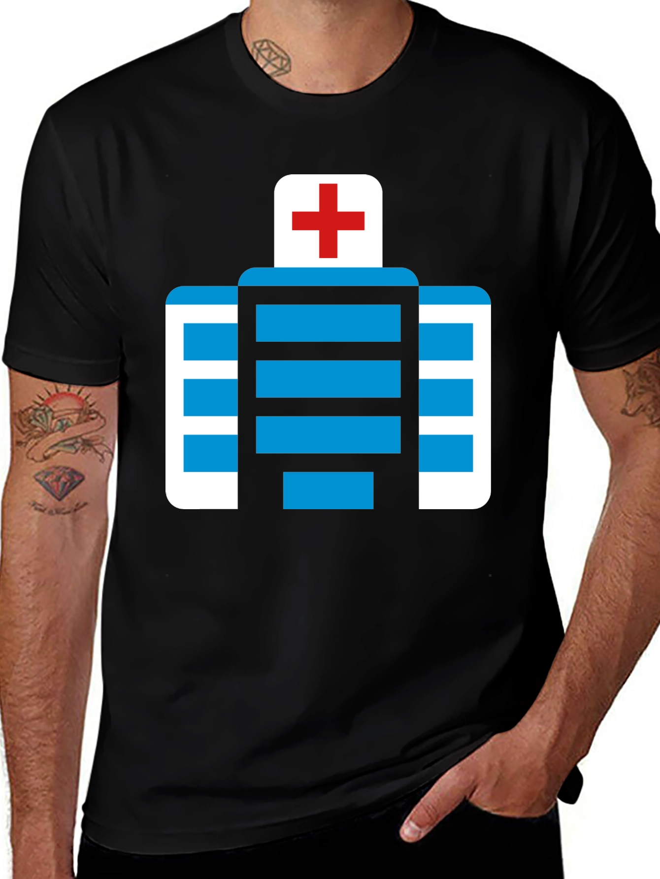 Medical Building Graphic Tee
