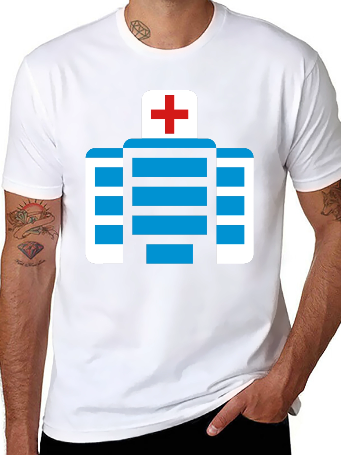 Medical Building Graphic Tee
