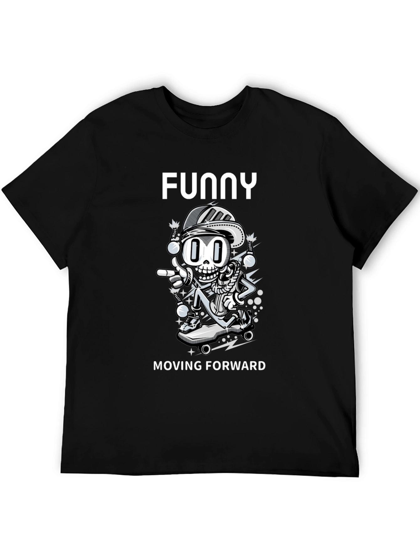 Funny Moving Forward Graphic Tee
