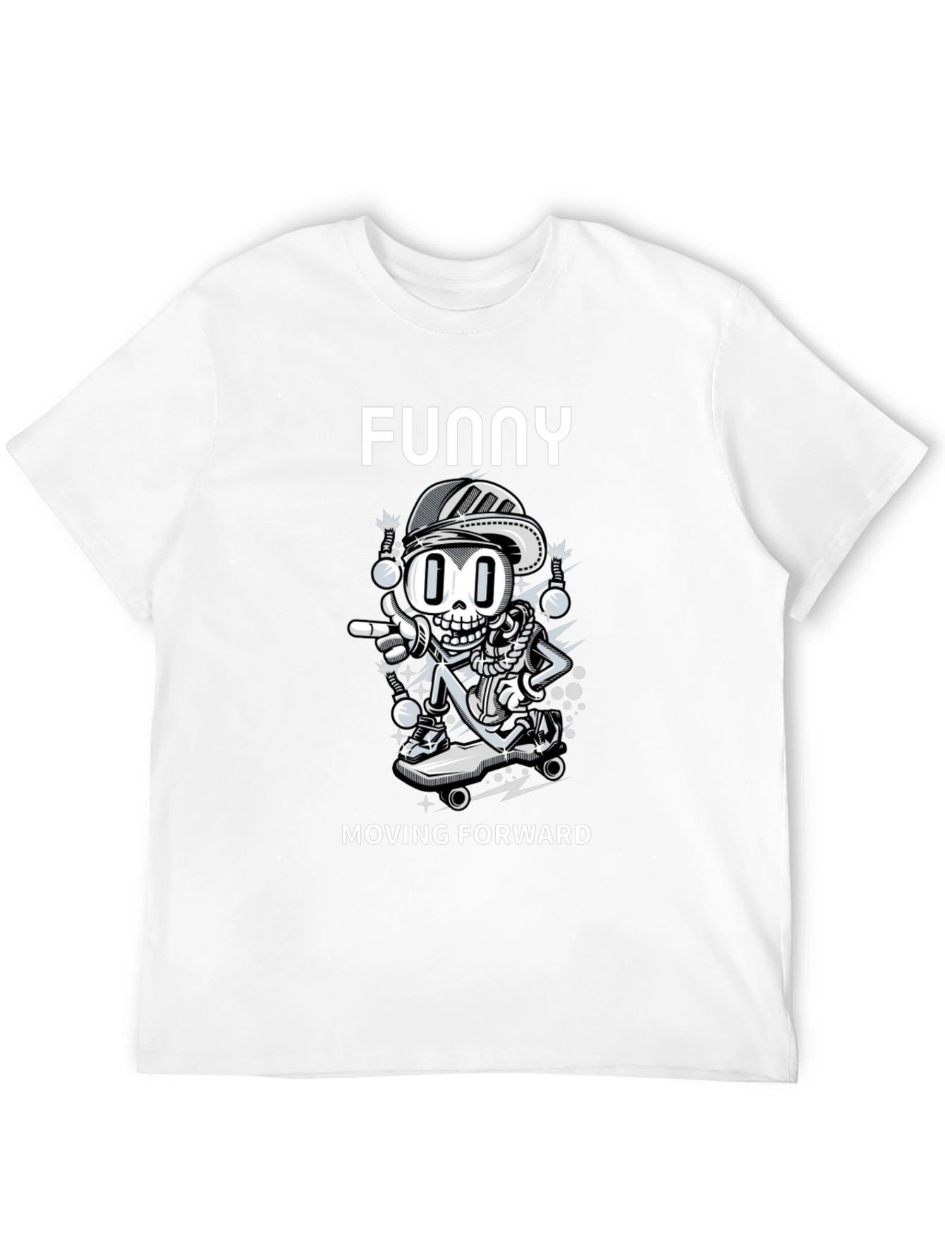 Funny Moving Forward Graphic Tee
