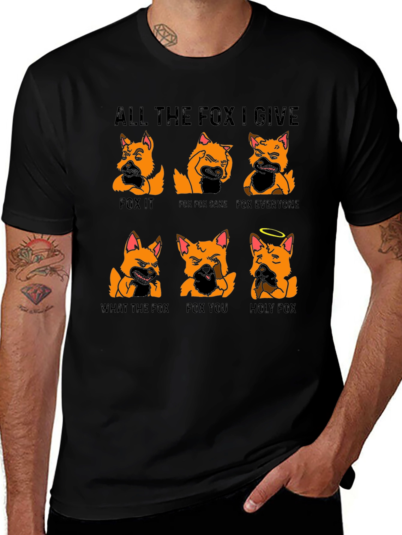 All the Fox I Give Graphic T-Shirt