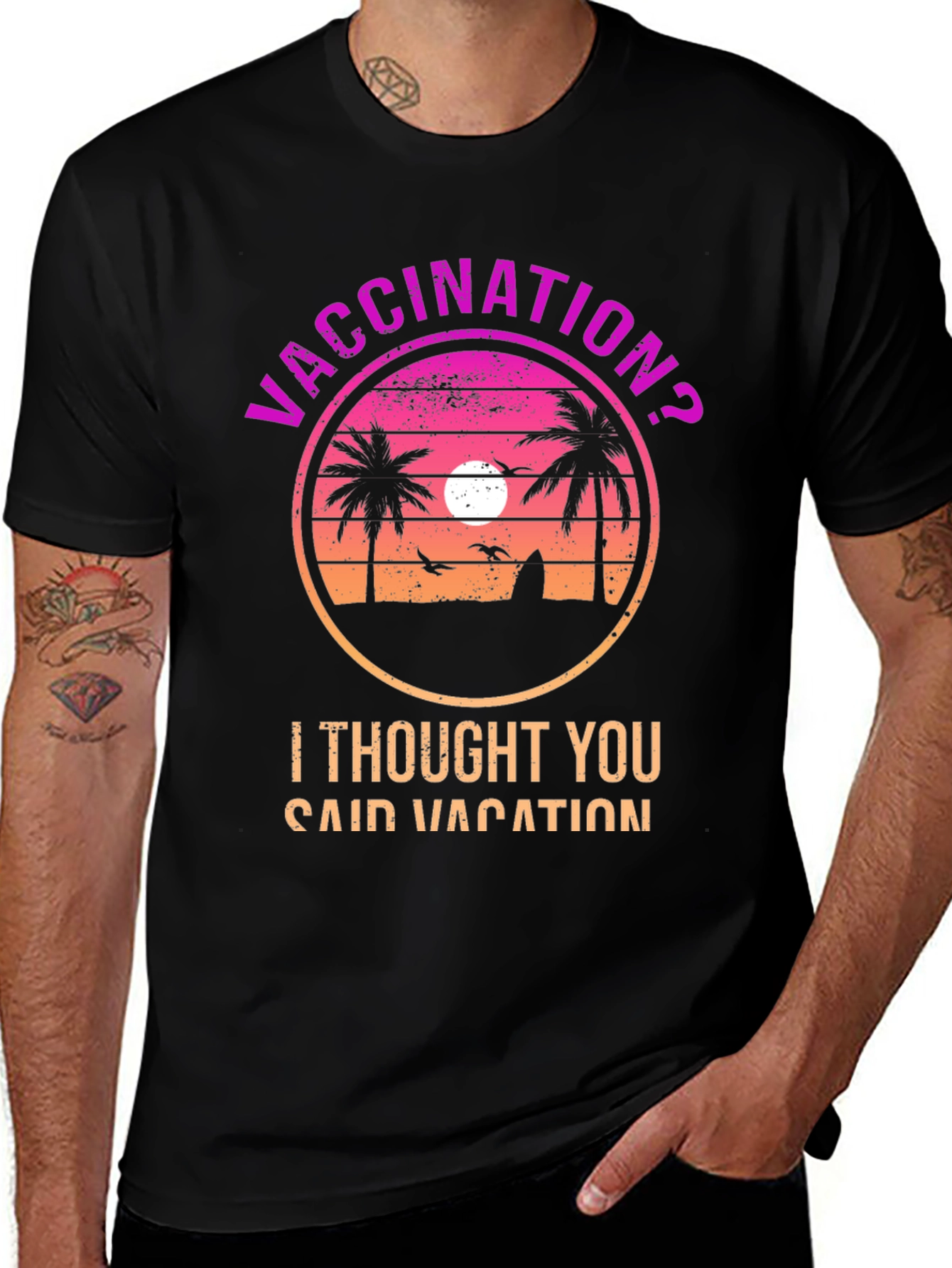 Vaccination? Vacation! T-Shirt