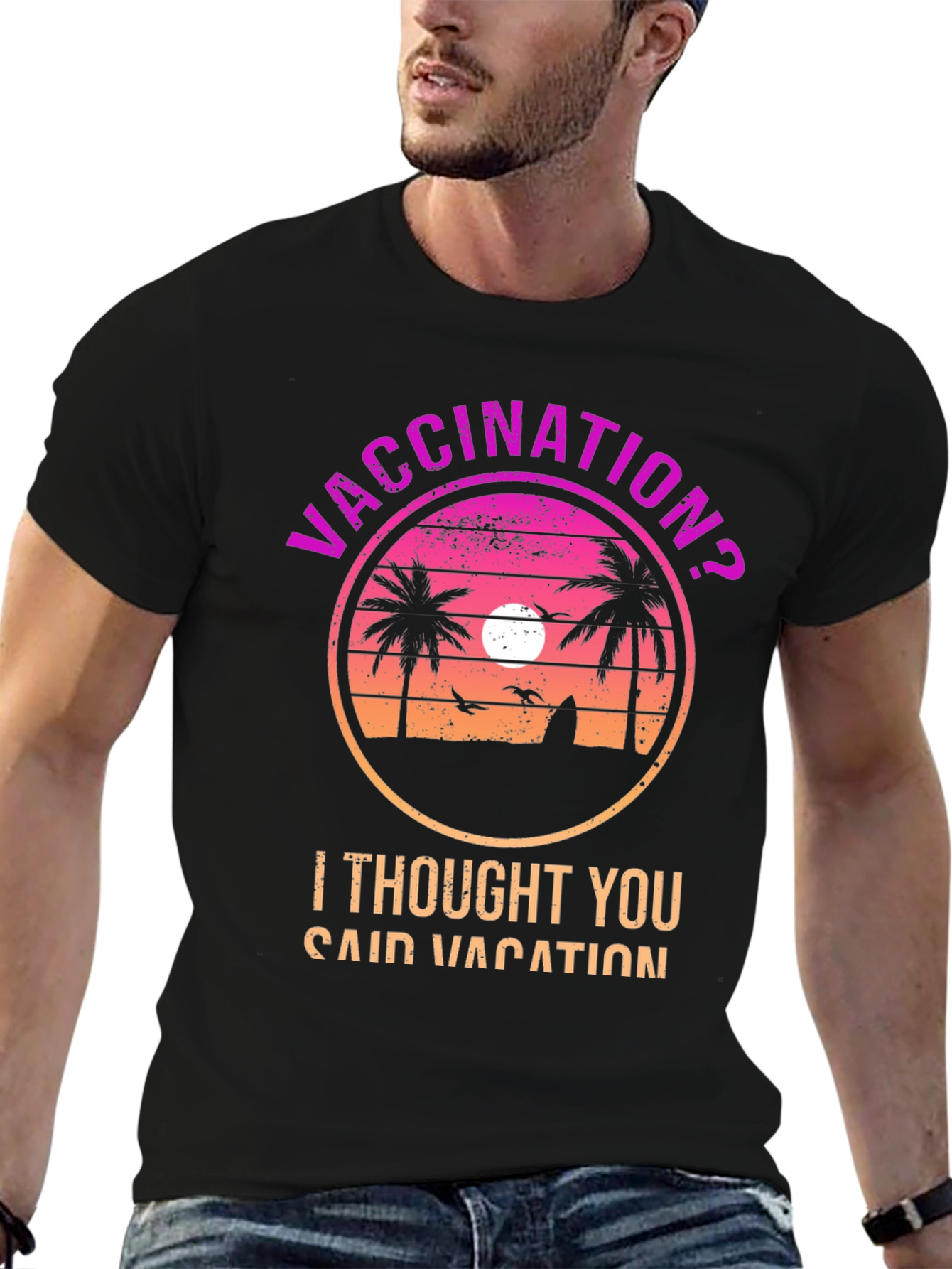 Vaccination? Vacation! T-Shirt