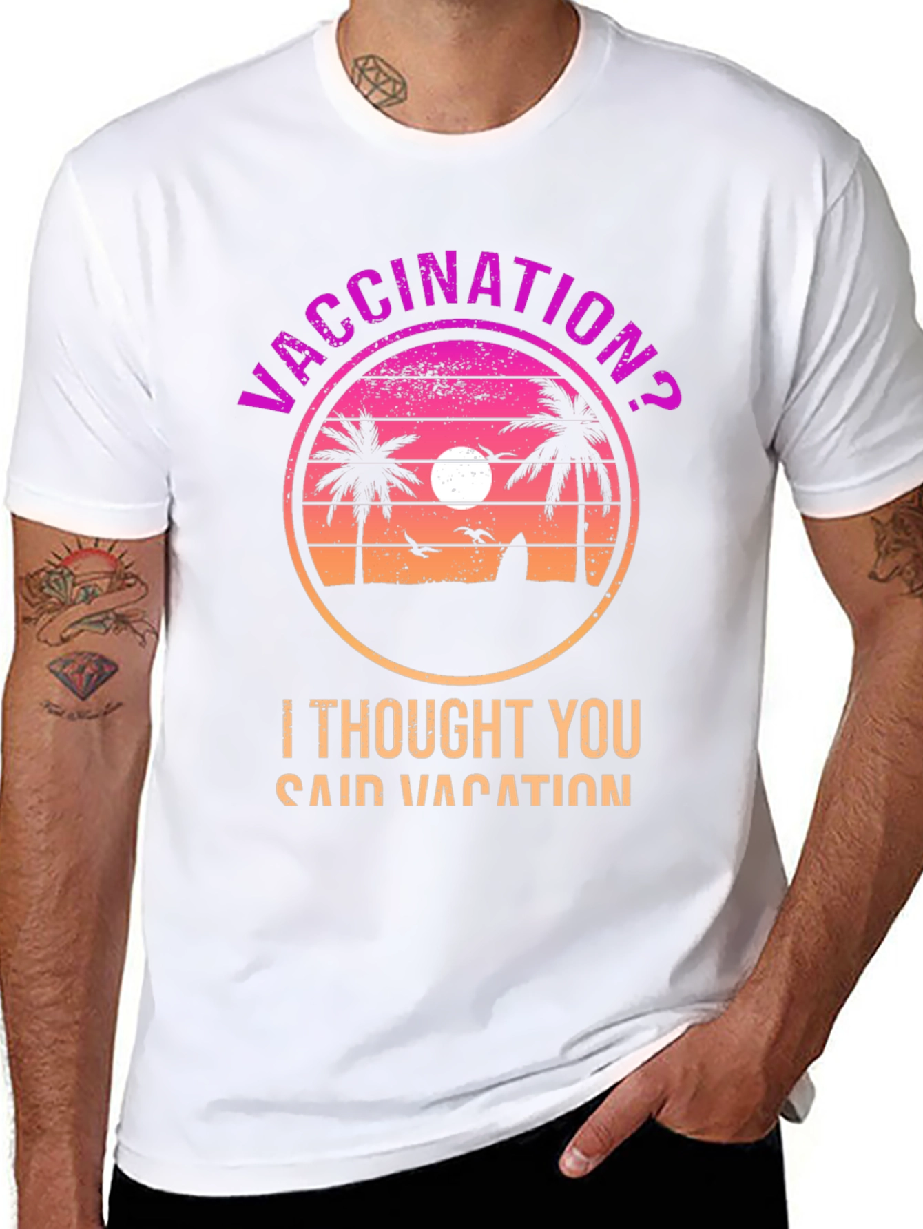 Vaccination? Vacation! T-Shirt