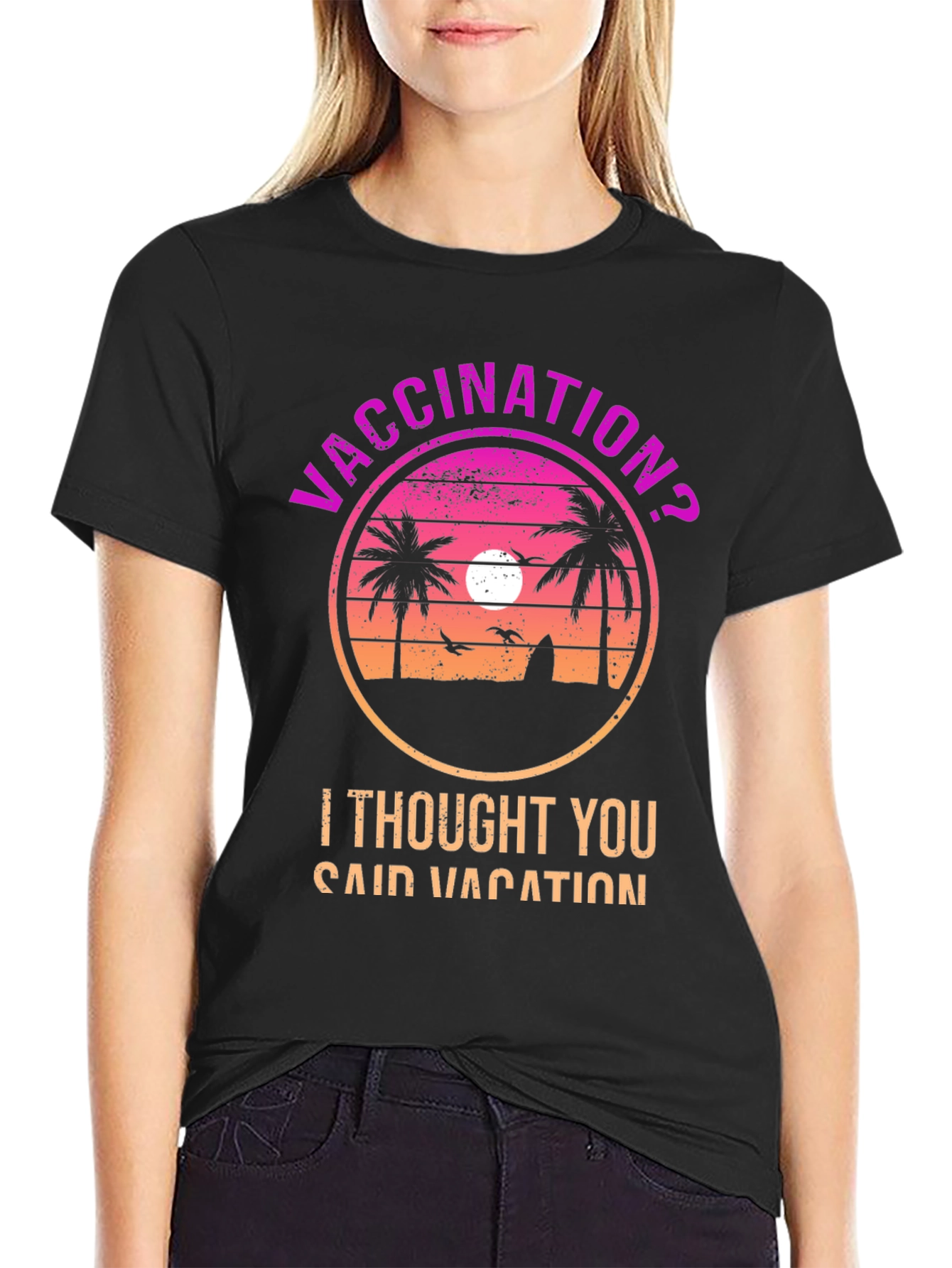 Vaccination? Vacation! T-Shirt
