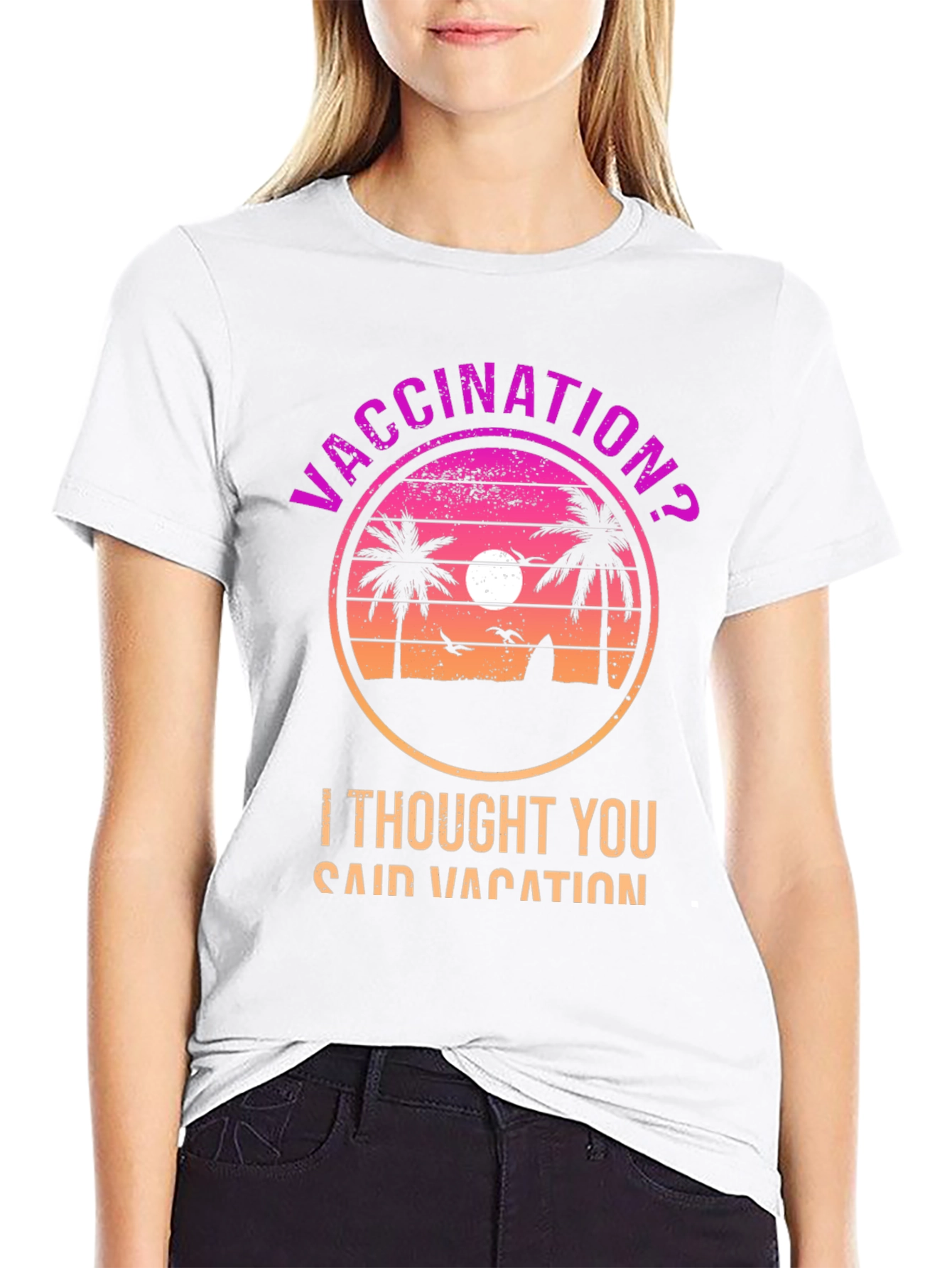 Vaccination? Vacation! T-Shirt