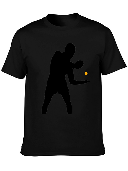 Table Tennis Player Graphic T-Shirt