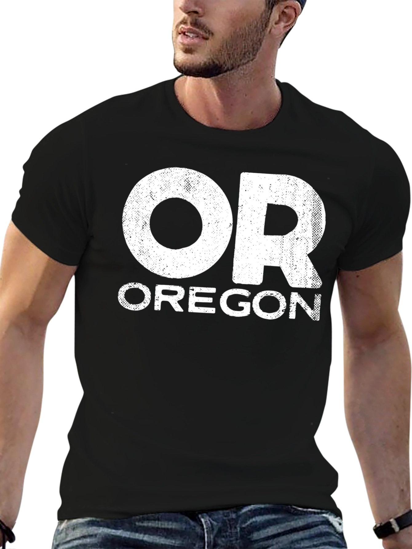 Oregon State T-Shirt - Black Graphic Tee