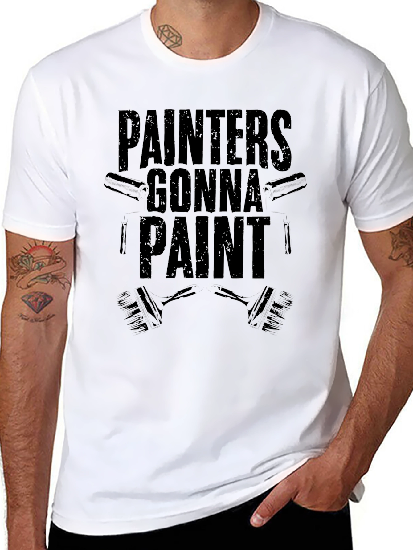 Painters Gonna Paint Graphic T-Shirt