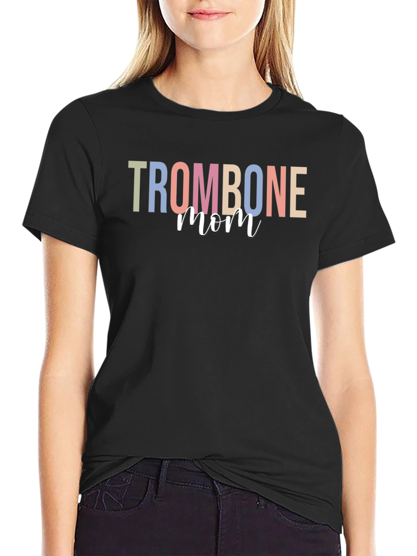 Trombone Mom Graphic T-Shirt