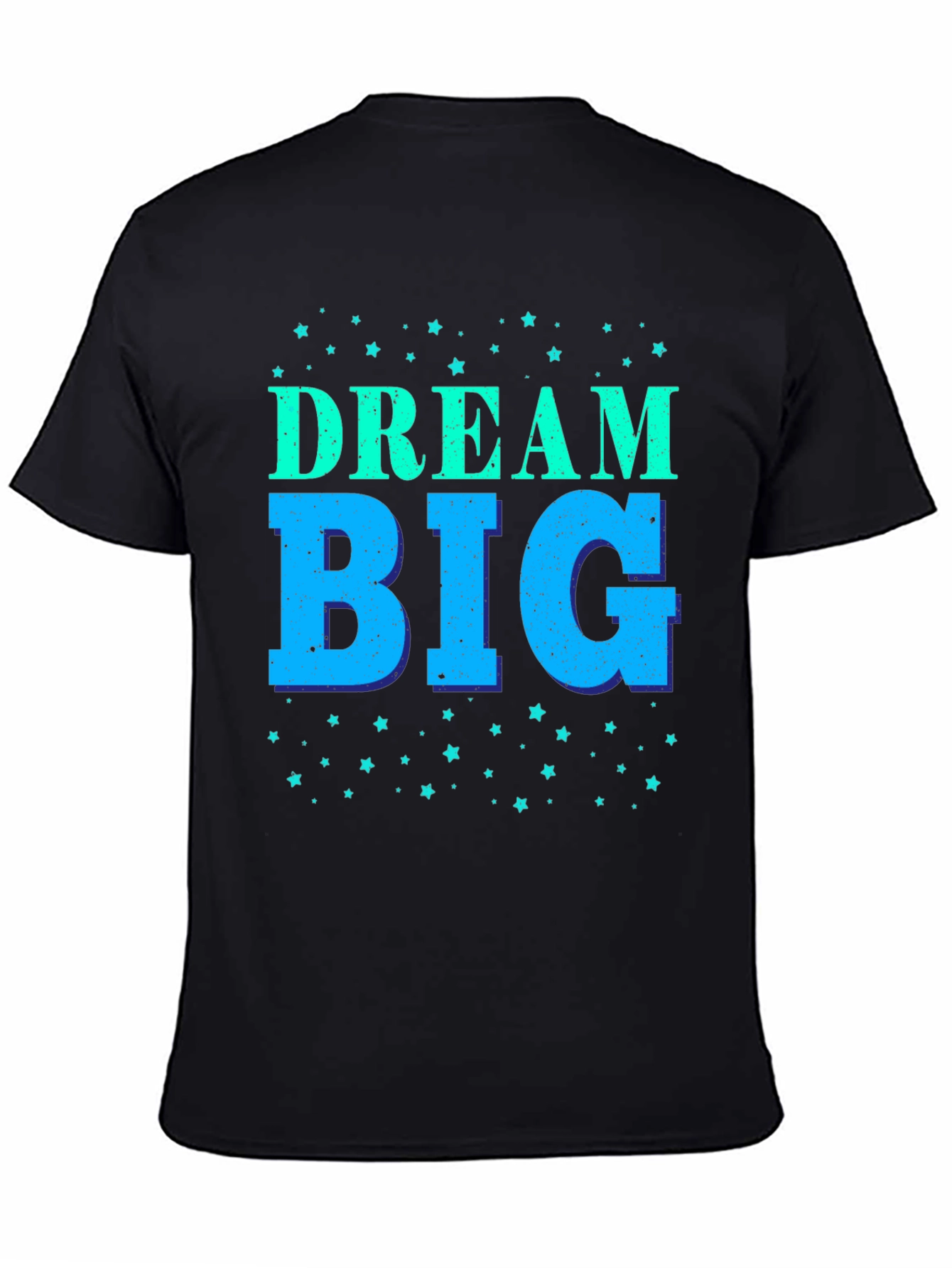 Dream Big Black Graphic Tee