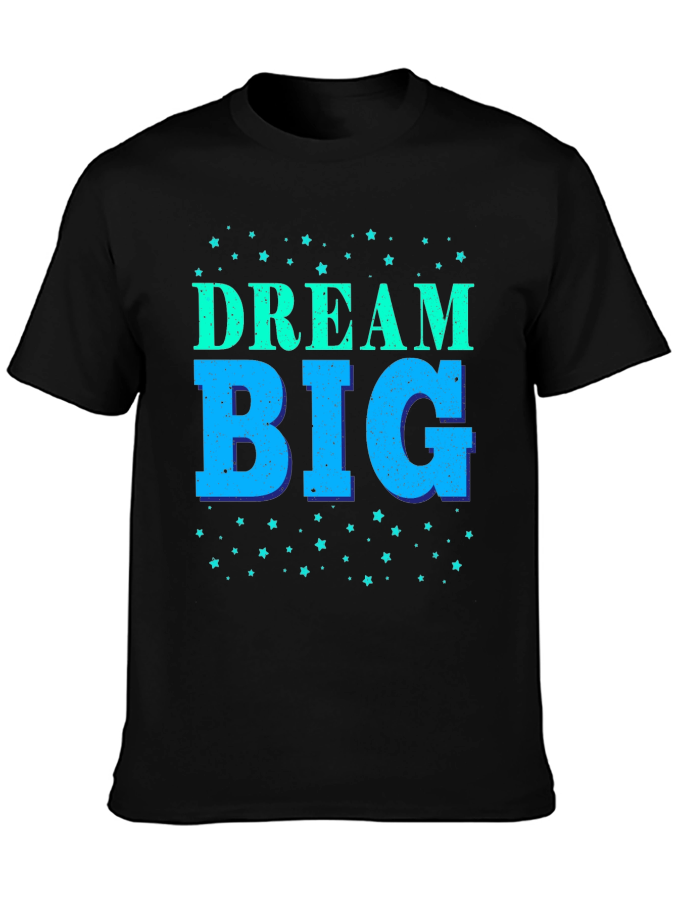 Dream Big Black Graphic Tee